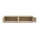 STARFURN TV-meubel Tv meubel Brussel Zand 200 cm 200x42x46 cm-TV-meubels-Starfurn