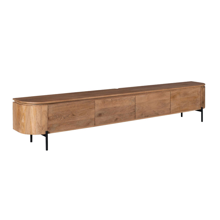 STARFURN TV-meubel Tv meubel Excellent Naturel 200 cm 200x30x35 cm
