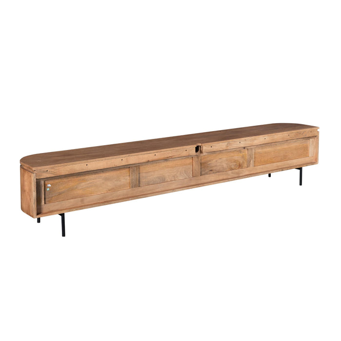 STARFURN TV-meubel Tv meubel Excellent Naturel 200 cm 200x30x35 cm