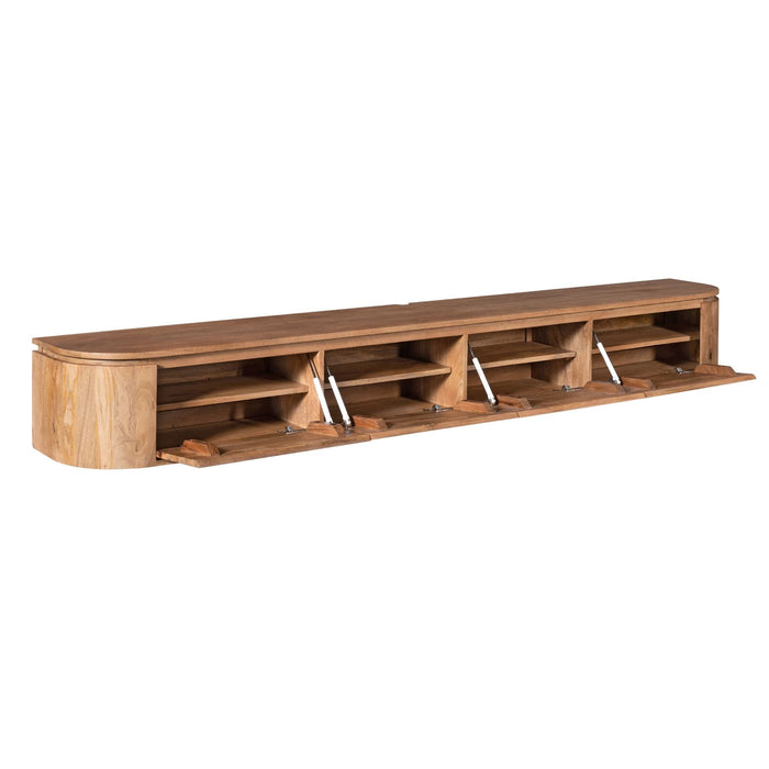 STARFURN TV-meubel Tv meubel Excellent Naturel 200 cm 200x30x35 cm