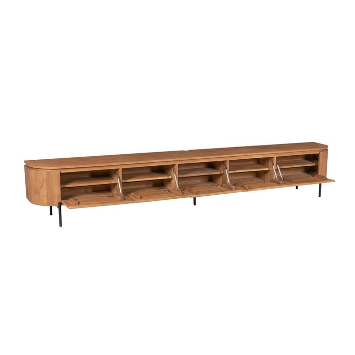 STARFURN TV-meubel Tv meubel Excellent Naturel 280 cm 280x30x35 cm-TV-meubels-Starfurn