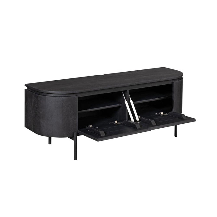 STARFURN TV-meubel Tv meubel Excellent Zwart 120 cm 120x30x35 cm-TV-meubels-Starfurn