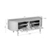 STARFURN TV-meubel Tv meubel Excellent Zwart 120 cm 120x30x35 cm-TV-meubels-Starfurn