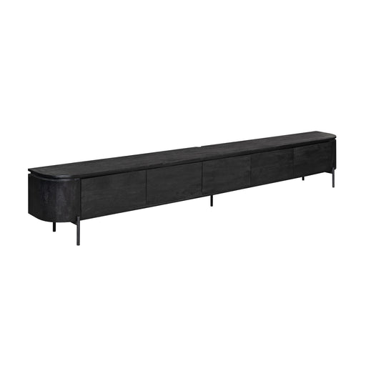 STARFURN TV-meubel Tv meubel Excellent Zwart 280 cm 280x30x35 cm-TV-meubels-Starfurn