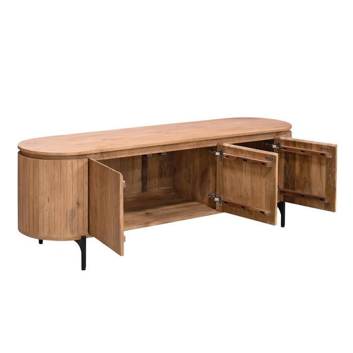 STARFURN TV-meubel Tv meubel Solana 165 cm Naturel 165x45x55 cm-TV-meubels-Starfurn