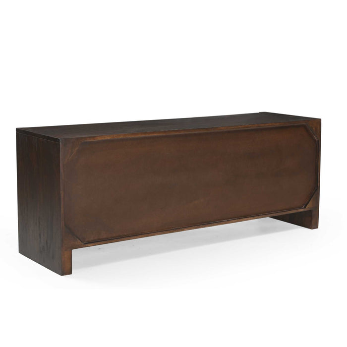 STARFURN TV-meubel Zana Bruin Mangohout 150x40 cm-TV-meubels-Starfurn