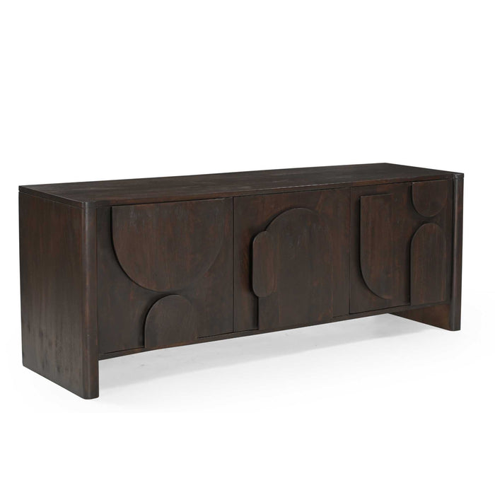 STARFURN TV-meubel Zana Bruin Mangohout 150x40 cm-TV-meubels-Starfurn