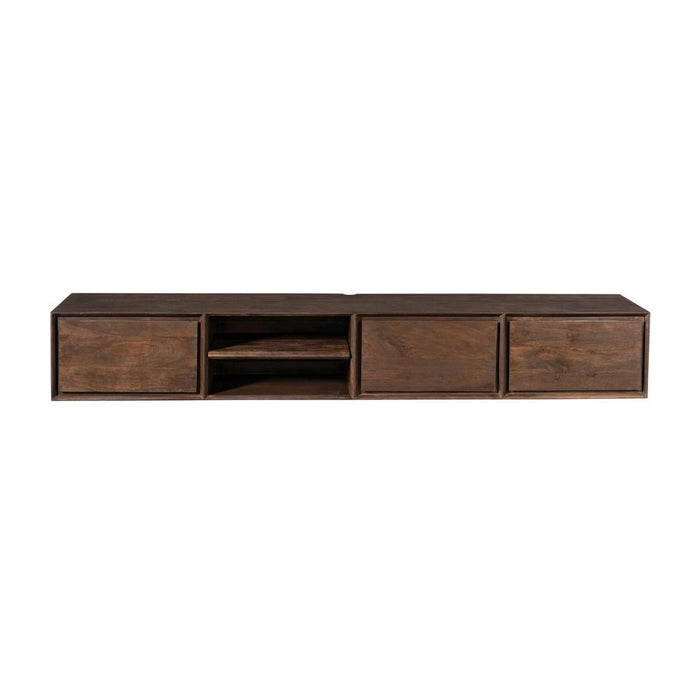 STARFURN TV-meubel Zwevend tv meubel Ambiance Bruin 200 cm 200x30x35 cm-TV-meubels-Starfurn
