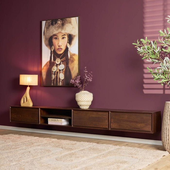 STARFURN TV-meubel Zwevend tv meubel Ambiance Bruin 280 cm 280x30x35 cm-TV-meubels-Starfurn