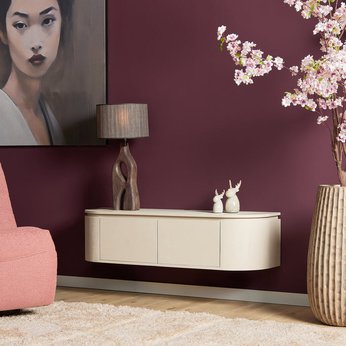 STARFURN TV-meubel Zwevend tv meubel Ambiance Naturel 120 cm 120x30x35 cm