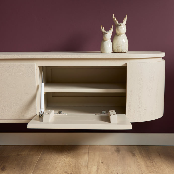 STARFURN TV-meubel Zwevend tv meubel Ambiance Naturel 120 cm 120x30x35 cm