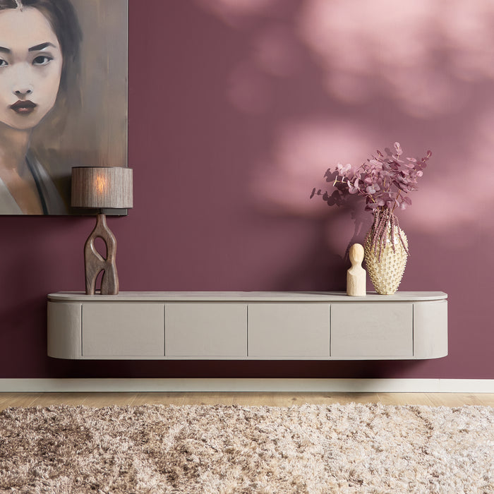 STARFURN TV-meubel Zwevend tv meubel Ambiance Naturel 120 cm 120x30x35 cm