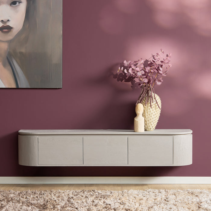 STARFURN TV-meubel Zwevend tv meubel Ambiance Naturel 120 cm 120x30x35 cm