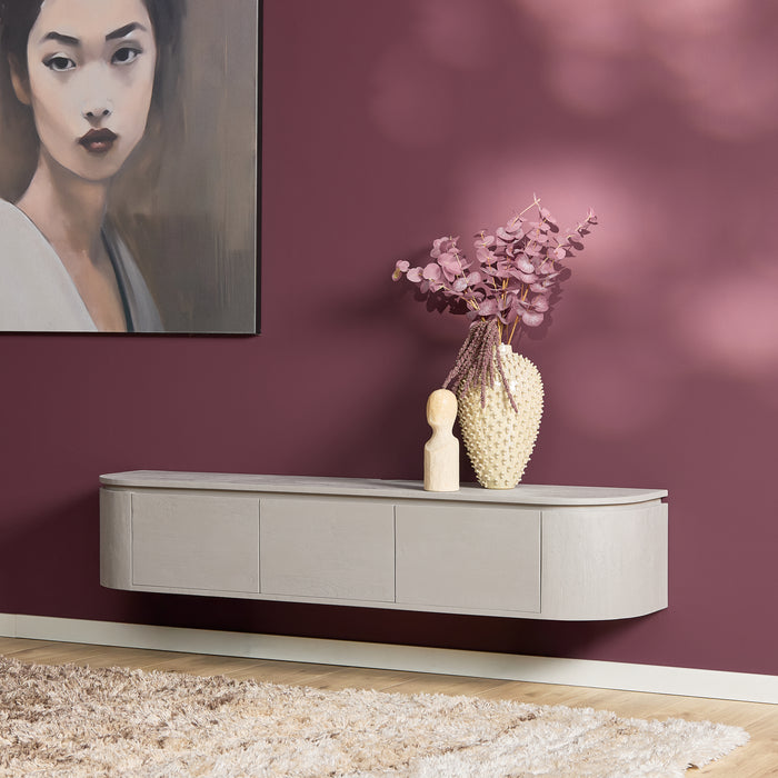 STARFURN TV-meubel Zwevend tv meubel Ambiance Naturel 120 cm 120x30x35 cm