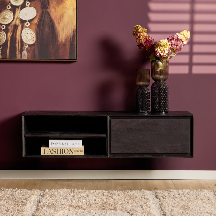 STARFURN TV-meubel Zwevend tv meubel Ambiance Naturel 120 cm 120x30x35 cm