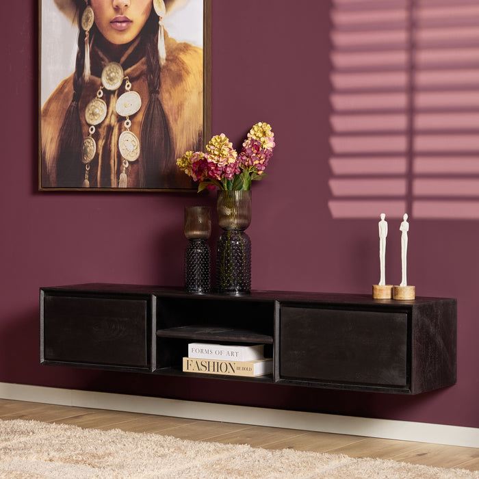 STARFURN TV-meubel Zwevend tv meubel Ambiance Naturel 120 cm 120x30x35 cm