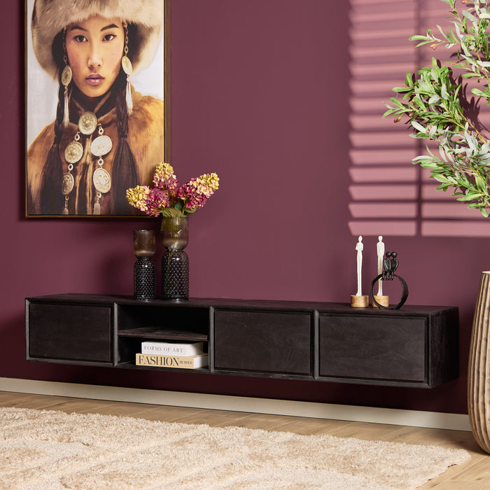 STARFURN TV-meubel Zwevend tv meubel Ambiance Naturel 120 cm 120x30x35 cm
