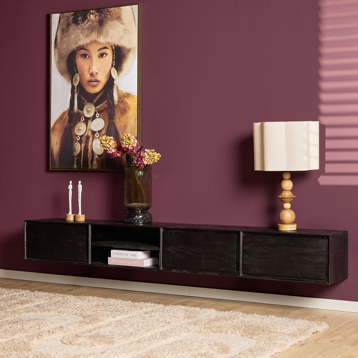 STARFURN TV-meubel Zwevend tv meubel Ambiance Naturel 120 cm 120x30x35 cm