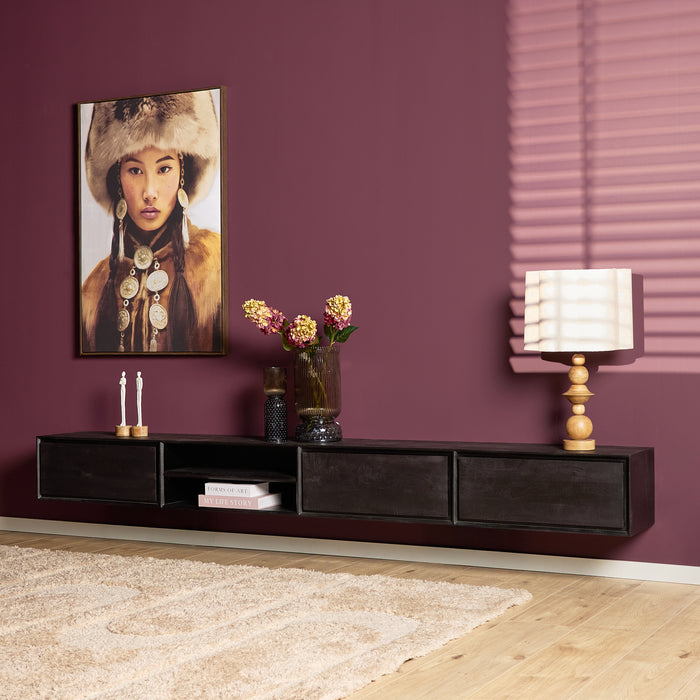 STARFURN TV-meubel Zwevend tv meubel Ambiance Naturel 120 cm 120x30x35 cm
