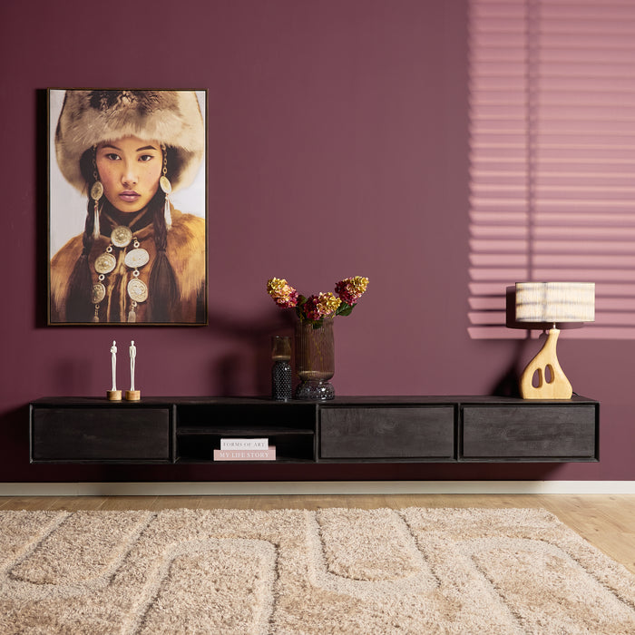 STARFURN TV-meubel Zwevend tv meubel Ambiance Naturel 120 cm 120x30x35 cm