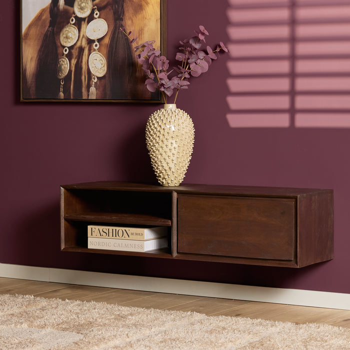 STARFURN TV-meubel Zwevend tv meubel Ambiance Naturel 120 cm 120x30x35 cm
