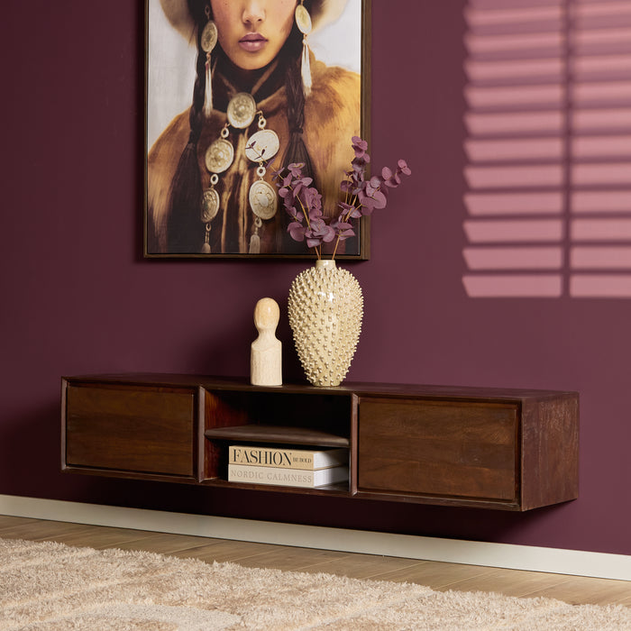 STARFURN TV-meubel Zwevend tv meubel Ambiance Naturel 120 cm 120x30x35 cm