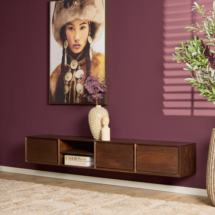 STARFURN TV-meubel Zwevend tv meubel Ambiance Naturel 120 cm 120x30x35 cm