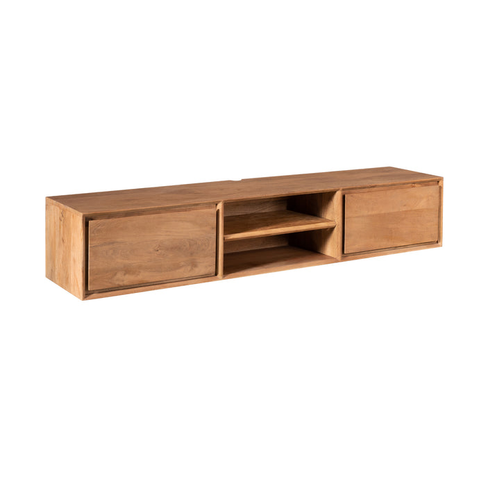 STARFURN TV-meubel Zwevend tv meubel Ambiance Naturel 160 cm 160x30x35 cm