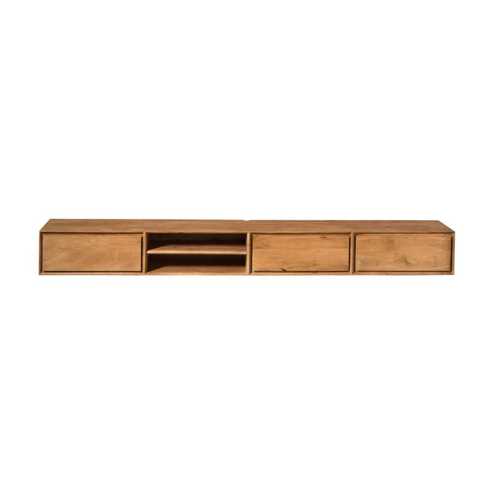 STARFURN TV-meubel Zwevend tv meubel Ambiance Naturel 240 cm 240x30x35 cm-TV-meubels-Starfurn