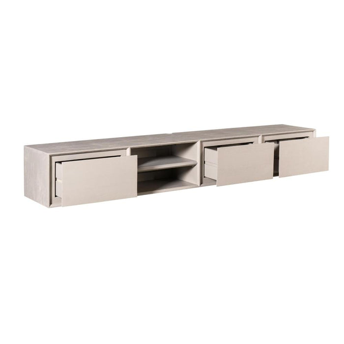 STARFURN TV-meubel Zwevend tv meubel Ambiance Taupe 200 cm 200x30x35 cm-TV-meubels-Starfurn