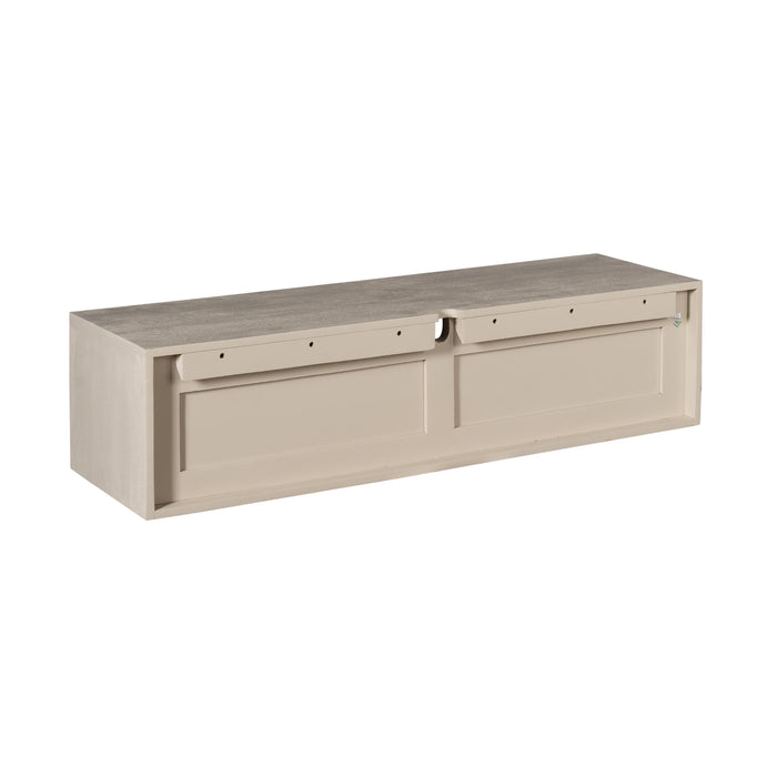 STARFURN TV-meubel Zwevend tv meubel Ambiance Zand 120 cm 120x30x35 cm