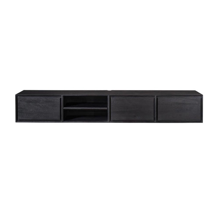 STARFURN TV-meubel Zwevend tv meubel Ambiance Zwart 200 cm 200x30x35 cm-TV-meubels-Starfurn