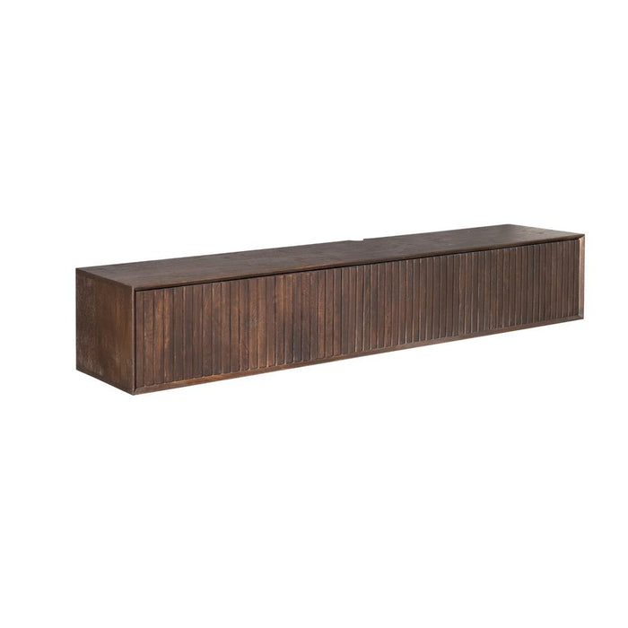 STARFURN TV-meubel Zwevend tv meubel Madison Bruin 160 cm 160x35x30 cm-TV-meubels-Starfurn
