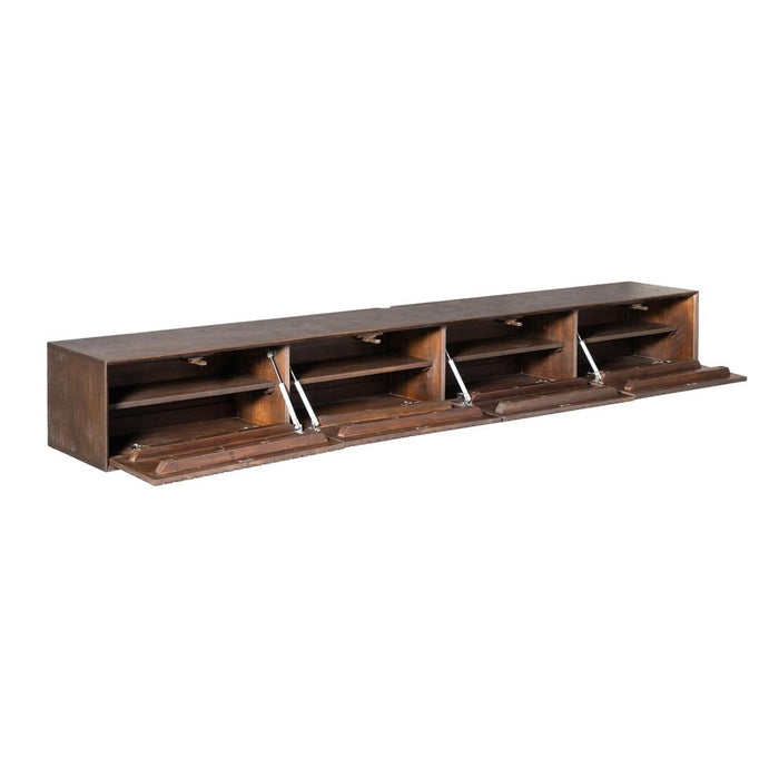 STARFURN TV-meubel Zwevend tv meubel Madison Bruin 200 cm 200x35x30 cm-TV-meubels-Starfurn