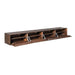 STARFURN TV-meubel Zwevend tv meubel Madison Bruin 200 cm 200x35x30 cm-TV-meubels-Starfurn