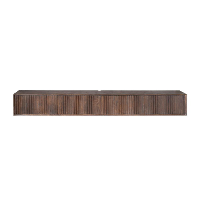 STARFURN TV-meubel Zwevend tv meubel Madison Bruin 200 cm 200x35x30 cm-TV-meubels-Starfurn