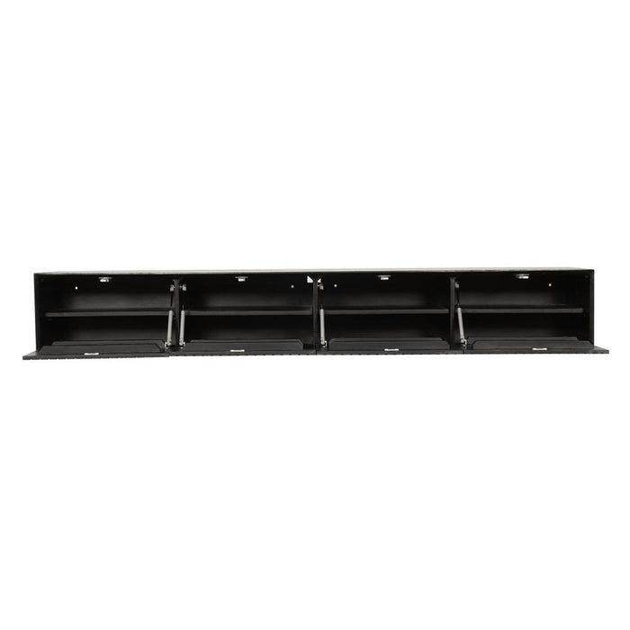 STARFURN TV-meubel Zwevend tv meubel Madison Zwart 200 cm 200x35x30 cm-TV-meubels-Starfurn