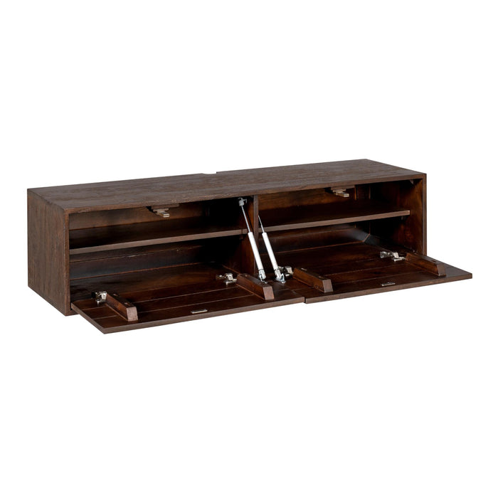 STARFURN TV-meubel Zwevend tv meubel Vision Bruin 120 cm 120x30x35 cm-TV-meubels-Starfurn