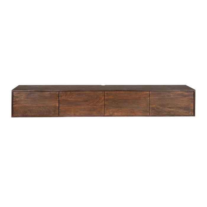 STARFURN TV-meubel Zwevend tv meubel Vision Bruin 200 cm 200x30x35 cm