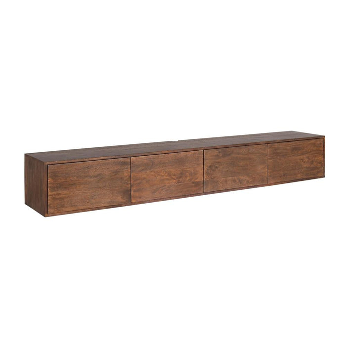 STARFURN TV-meubel Zwevend tv meubel Vision Bruin 240 cm 240x30x35 cm-TV-meubels-Starfurn