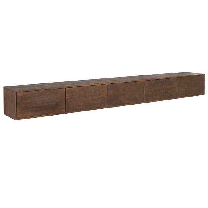 STARFURN TV-meubel Zwevend tv meubel Vision Bruin 280 cm 280x30x35 cm-TV-meubels-Starfurn