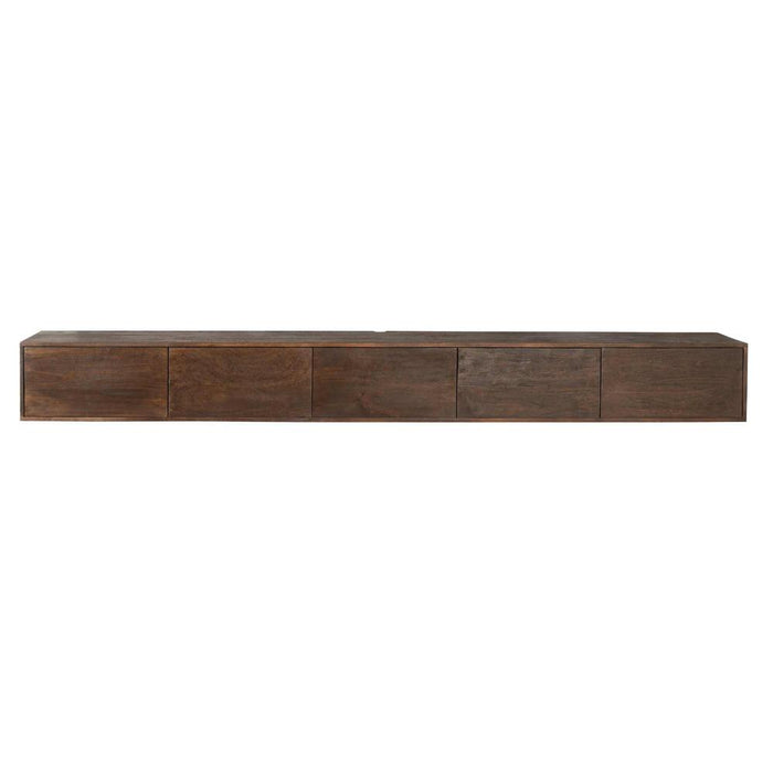 STARFURN TV-meubel Zwevend tv meubel Vision Bruin 280 cm 280x30x35 cm-TV-meubels-Starfurn