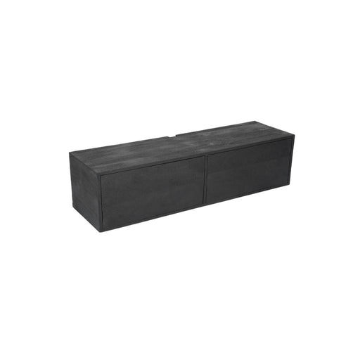 STARFURN TV-meubel Zwevend tv meubel Vision Zwart 120 cm 120x30x35 cm-TV-meubels-Starfurn