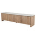 STARFURN Tv meubel Dallas Naturel Mangohout 210 cm-TV-meubels-Starfurn