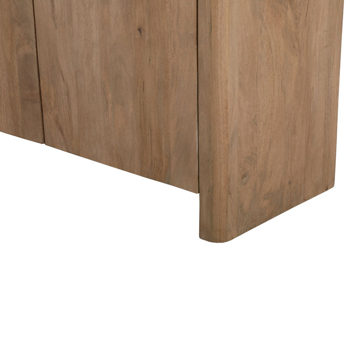 STARFURN Tv meubel Dallas Naturel Mangohout 210 cm-TV-meubels-Starfurn