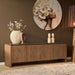 STARFURN Tv meubel Dallas Naturel Mangohout 210 cm-TV-meubels-Starfurn