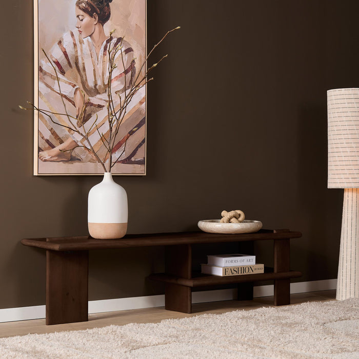 STARFURN Tv meubel Lina Mangohout Bruin 160 cm-TV-meubels-Starfurn