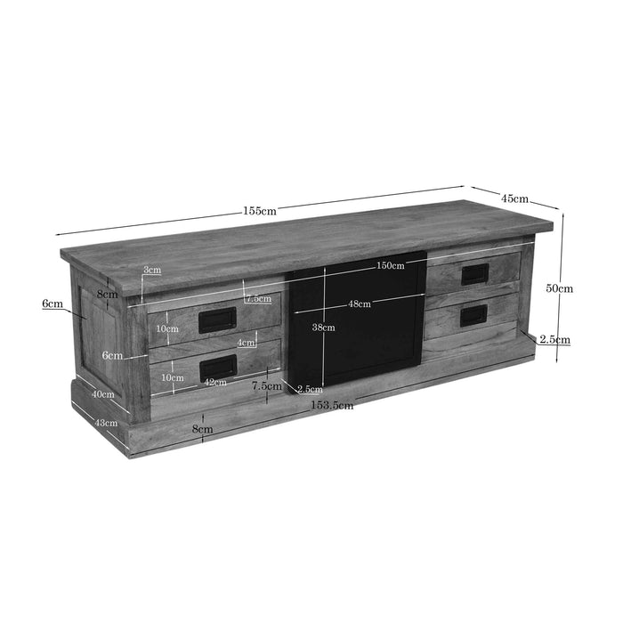 STARFURN Tv meubel Noa | 155 cm-TV-meubels-Starfurn