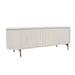 STARFURN Tv meubel Solana Zand Mangohout 165 cm-TV-meubels-Starfurn