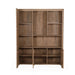 STARFURN Vakkenkast XL Dallas Naturel Mangohout 160 cm-Opbergkasten-Starfurn